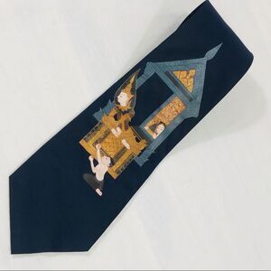 T. Shinawatra Tie Navy Blue
